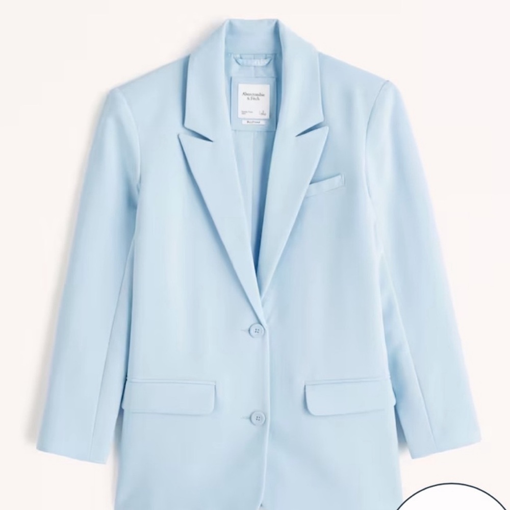 Abercrombie Classic Suiting Boyfriend Blazer